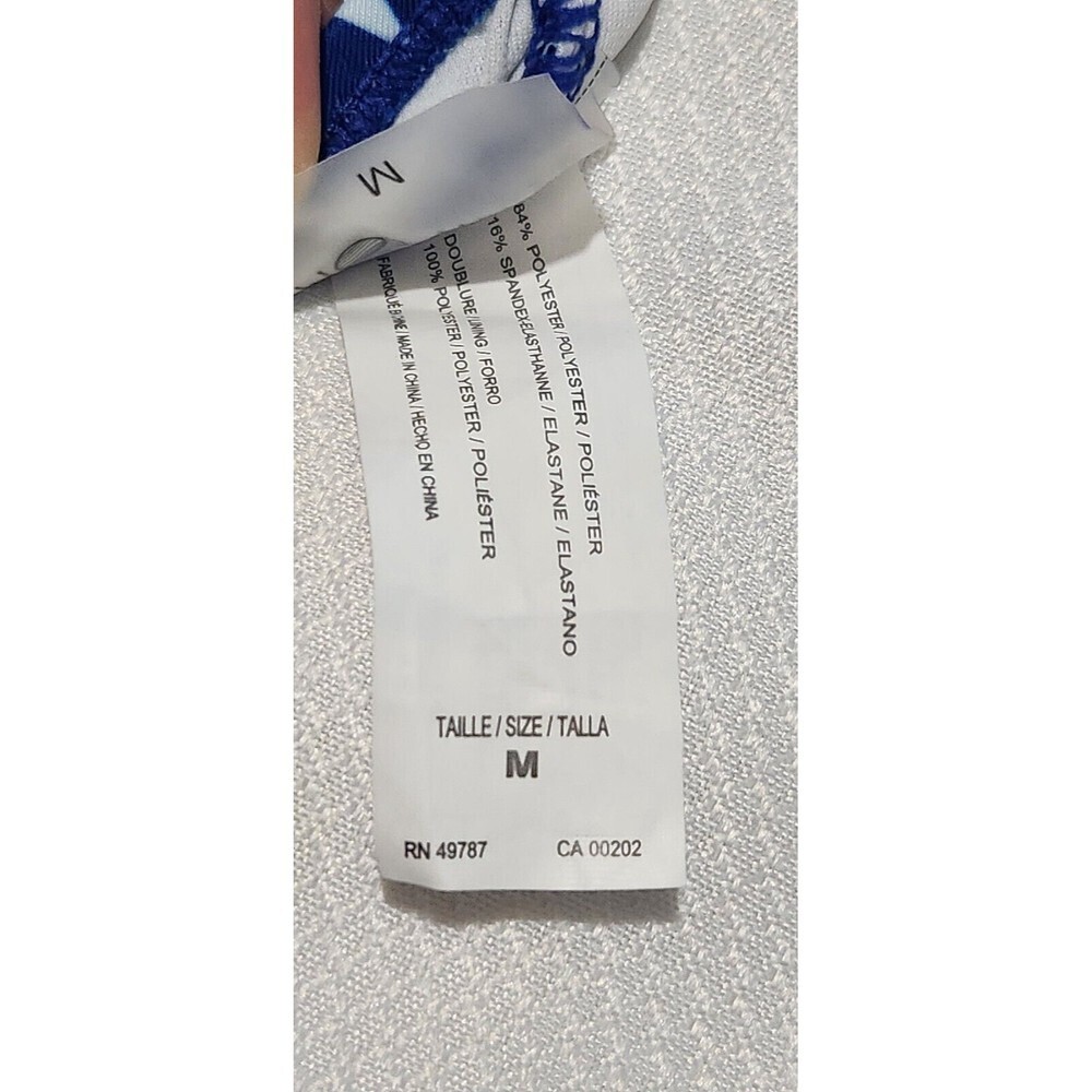 Hot Water One piece Swimsuit For Women size Medium American Flag Print. New!! - Picture 8 of 9